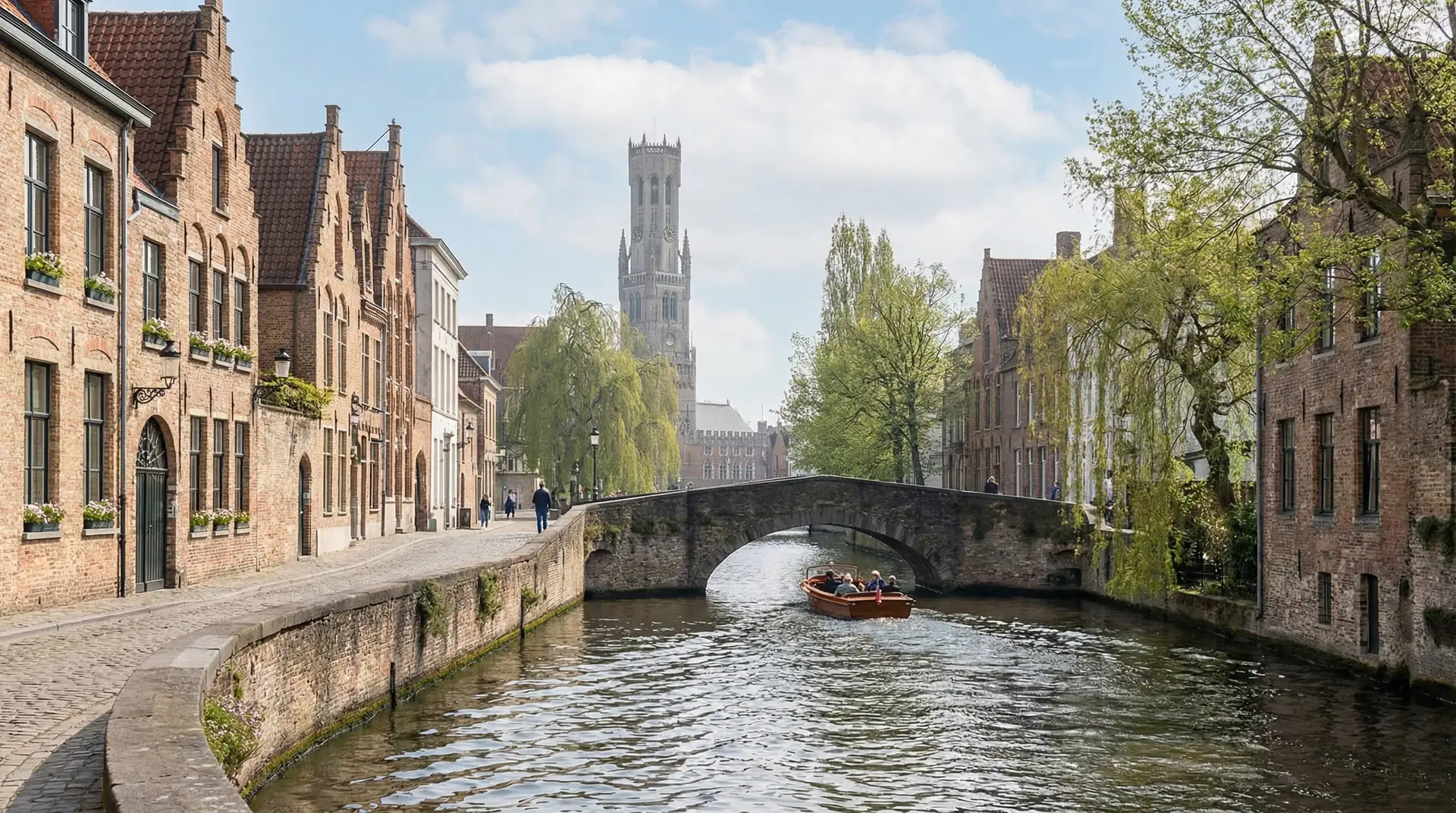 Grand Place in Brussels with ornate guild halls and golden facades in Belgium — OraVisa Belgium visa services from Dubai