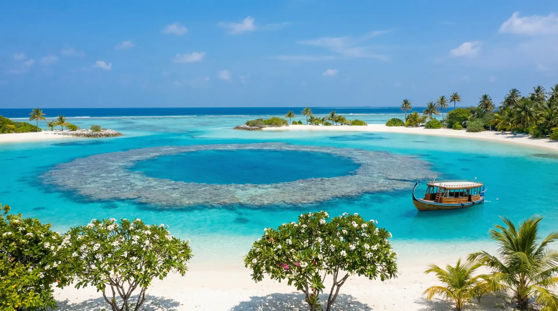 Overwater villas with crystal clear Indian Ocean waters in Maldives — OraVisa Maldives visa services from Dubai