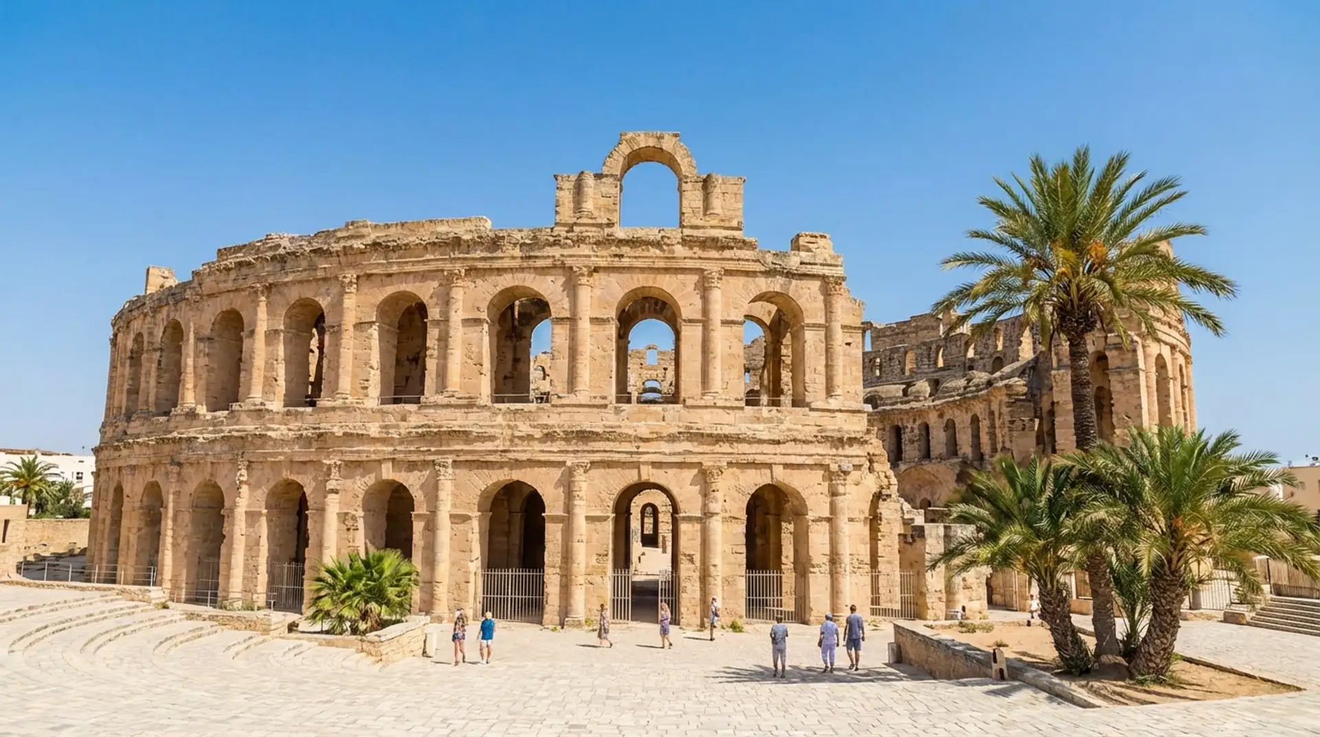 Sidi Bou Said blue and white village overlooking the Mediterranean in Tunisia — OraVisa Tunisia visa services from Dubai